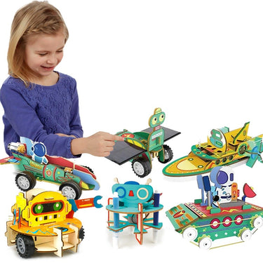 PUZZLE ELECTRIC BRICK GEAR BUILDING BUILD LOCKS SET